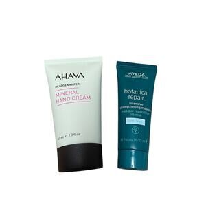 NEW! Skincare Bundle Ahava Hand Cream & Aveda Hair Masque
